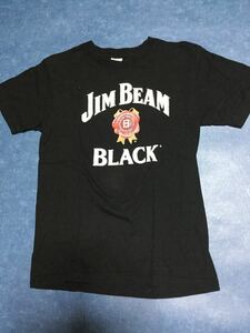 ●JIM BEAM ロゴ Tシャツ Sサイズ●企業 非売品 バーボン ウイスキー ノベルティビンテージ ハーレー パンヘッド ウエスタン バー