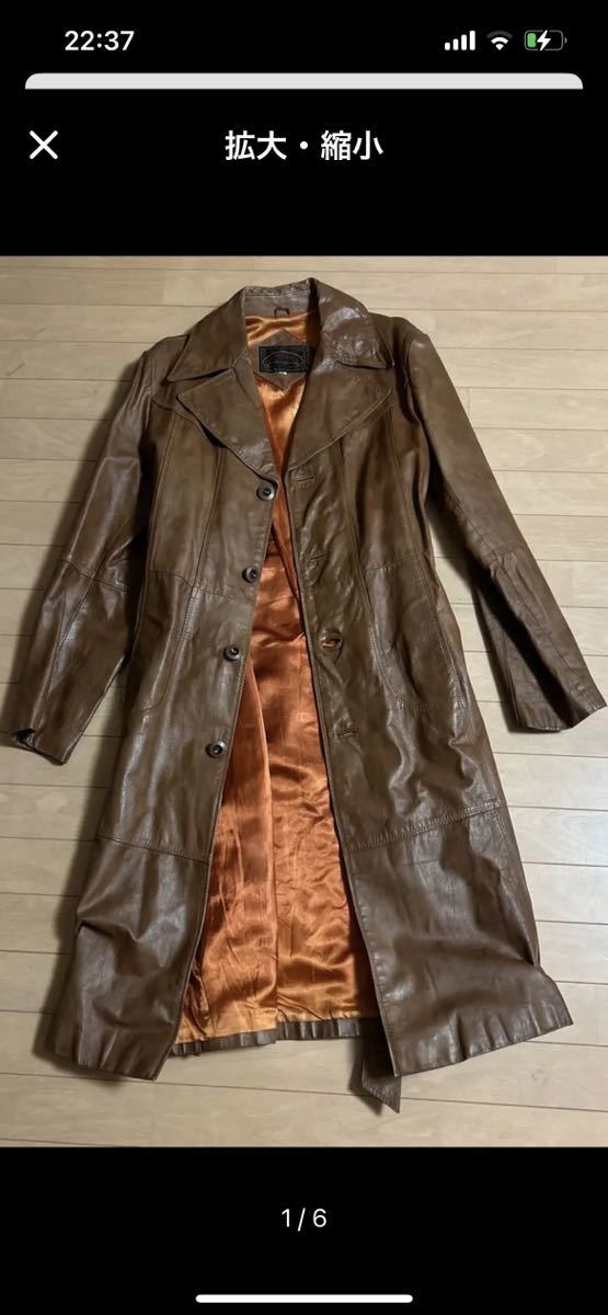 カッパプント(KITON キートン傘下)リバーシブルレザーコート 未使用