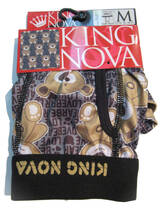 メンズファッション 下着 ブリーフ ボクサーパンツ KING NOVA/キングノバ 前開きボクサーパンツ（L）グレー くまちゃん p604_画像3
