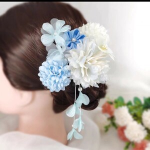  blue blue hair ornament 