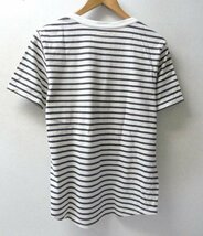 ◆CURLY カーリー クルーネック ボーダー Tシャツ サイズ2 日本製_画像2