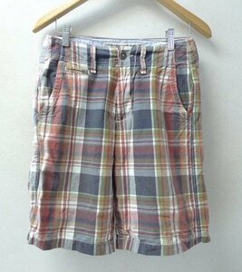 * American Eagle check shorts short pants W72 beautiful goods size 26