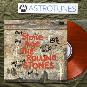 傷なし美盤 レア オレンジ盤 1982年 国内盤 ローリング・ストーンズ Rolling Stones カラーLPレコード Stone Age: Brian Jones