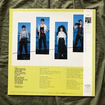 良盤 美ジャケ レア盤 1984年 シーナ＆ロケッツ Sheena & The Rokkets LPレコード ニュー・ヒッピーズ New Hippies 帯付 鮎川誠 向井滋春_画像2