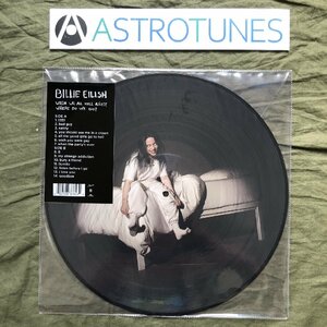 未使用新品 レア盤 2019年 英国盤 ビリー・アイリッシュ Billie Eilish ピクチャーLPレコード When We All Fall Asleep, Where Do We Go?