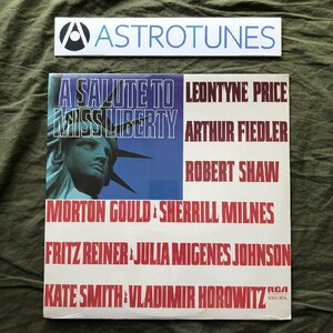未開封新品 レア盤 1986年 米国オリジナルリリース盤 オムニバス LPレコード Salute To Miss Liberty: Leontyne Price, Arthur Fiedler