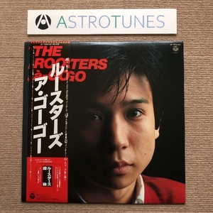 美盤 美ジャケ ルースターズ Roosters 1980年 LPレコード ルースターズ・ア・ゴーゴー The Roosters a-GOGO 名盤帯付 大江慎也