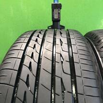 AC809-308 ブリヂストン REGNO GR-XⅡ 20年製 バリ山 215/50R17 95V 【4本】社外 SCHNEDER 7J 5穴 114.3 +38 73mm リーフ レヴォーグ 等_画像3