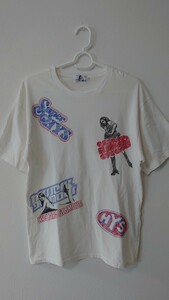 ヒステリックグラマー　HYSTERIC GLAMOUR　Tシャツ　白　ホワイト　送料無料