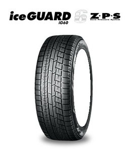 送料無料 業販品 新品 スタッドレスタイヤ 4本 ヨコハマ iceGUARD 6 Z.P.S (iG60) 225/50RF18 2021年～2023年製 アイスガード ランフラット