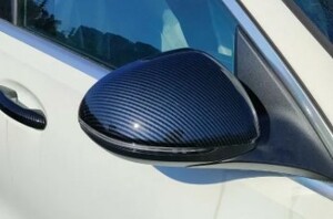  sport opening fully! carbon look door mirror cover Mercedes Benz W206 S206 C180 C200 C220d C43 C Class sedan Wagon 