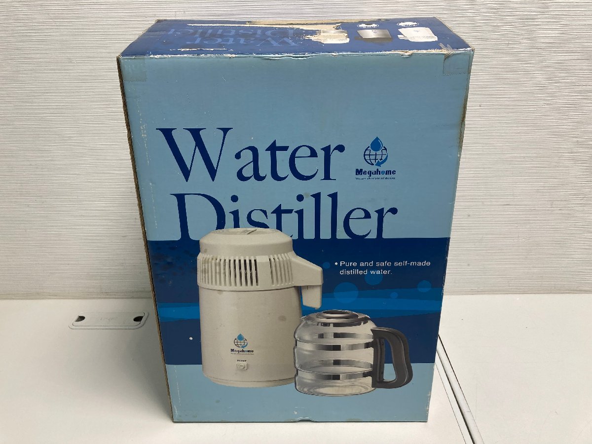 ☆32-4704】□未使用□Megahome Water Distiller MH943S-10 水蒸留器