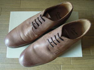 [ free shipping ]Clarks Clarks Exton Walk plain tu cigarettes leather UK7.5