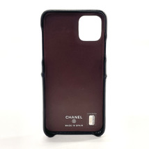 シャネル CHANEL マトラッセ ココマーク iPhoneケース スマホケース 11Pro Max マットキャビアスキン ブラック ココマーク_画像3