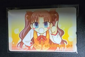 【未使用】 テレカ fate 遠坂凛 テレホンカード