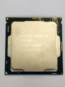 ■PCP23■第8世代 Intel Core i3-8100 SR3N5 3.60GHz LGA1151