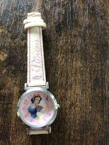 Disney White Belth White Watch