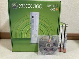 Xbox360 アーケードARCADE本体 ＋ アサシンクリードシリーズ ASSASSINS CREED