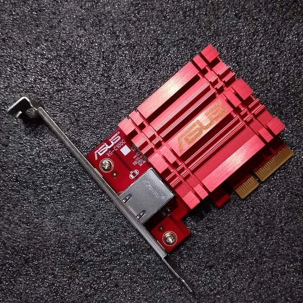 【中古】ASUS XG-C100C [10GBase-T PCI Expressネットワークアダプター RJ45]