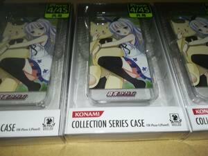 iPhone 4/4S 共用ケース 新品未開封 KONAMI 秘書コレクション 係長秘書×2・ヘッドフォン秘書×2・ぬいぐるみ秘書×3 合計7個セット 