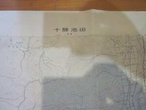 古地図　十勝池田　　5万分の1地形図　　◆　昭和４９年　◆　北海道