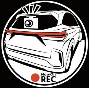  car make . color modification receive Nissan Note o-lado RaRe ko drive recorder sticker cutting sticker 