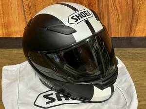 希少!! 絶版!! SHOEI XR-1100 XR1100 EL CAPITAN エル カピタン フルフェイス TC-5 BLACK/WHITE 黒白 Mサイズ マットブラック ショウエイ