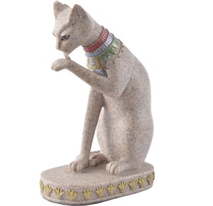 猫 置物 ナイル エジプト オブジェ 古代エジプト ミニチュワ ねこ 神 装飾 飾り インテリア 玄関 モダンアート