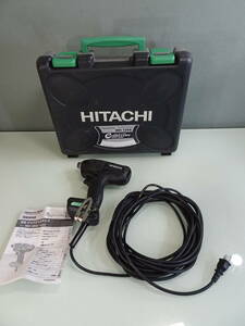 HitachiKoki/日立工機　インパクトドライバ　１２ｍｍ　ＷＨ１２ＶＥ（無断変速）　中古　工具DIY大工道具