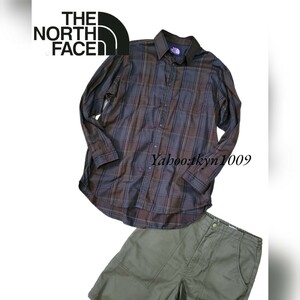 THE NORTH FACE PURPLE LABEL ザ ノースフェイスパープルレーベル フランネル チェックシャツ 長袖シャツ