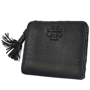 w♪TORY BURCH トリーバーチ 二つ折り財布 ウォレット タッセル 52722