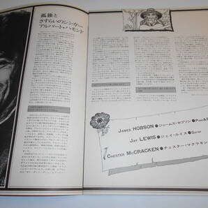 パンフレット プログラム(チラシ)テープ貼 1974年74 ALBERT HAMMOND アルバート・ハモンド japan program bookの画像4