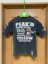 ピークドイエロー　PEAK’D YELLOW エフ商会 ROCK Tシャツ　サイズ38 HR、HM ROCKTシャツ　姉御_画像1