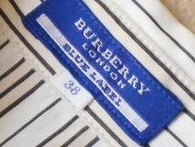 BURBERRY LONDON BLUE LABEL/バーバリー ブルーレーベル/ノースリーブ コットン ブラウス/シャツ/38/ベージュ_画像9