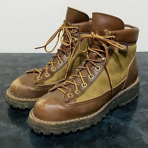 Danner Light ダナーライト ブーツ US6.0 24.0 GORE-TEX ゴアテックス USA製 ブラウン レザー 30420X メンズ レディース