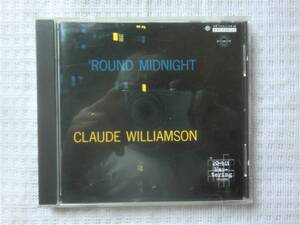 ★US REMASTERED CD★CLAUDE WILLIAMSON TRIO★'ROUND MIDNIGHT★57'BOP JAZZ名盤★