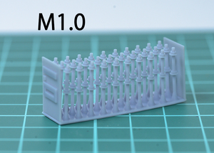 ボルトナット(M1.0相当)　3Dプリンタ出力パーツ　オートバイ　ジオラマ、ドールハウス等に　ディティールアップ　1/12、1/24、1/6