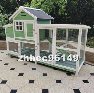  beautiful goods chicken small shop large gorgeous is to small shop pet holiday house . house wooden rabbit bird cage small shop rainproof . corrosion outdoors .. breeding garden cleaning easy to do 