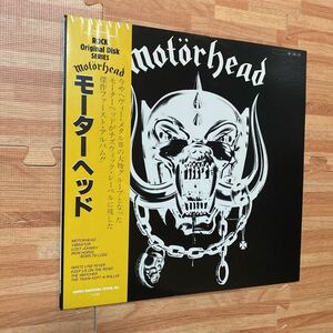 希少 レア盤 Motorhead モーターヘッド/レコード LP vinyl 帯付き OBI Chiswick Records SP18-5152 メタル