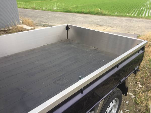 S500P/S510P для Hijet стандарт машина кузов борт покрытие внутри доска цельный нержавеющая сталь волосы линия (3 сторона комплект )