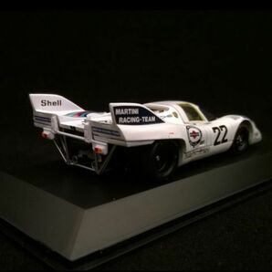 1/43 ポルシェミュージアム特注限定 スパーク PORSCHE 917K MARTINI 1971 ルマン 優勝 No.22 マルティニ SPARKの画像3