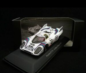 1/43 ポルシェミュージアム特注限定 スパーク PORSCHE 917K MARTINI 1971 ルマン 優勝 No.22 マルティニ SPARK