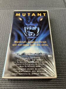 ミュータント　人類改造計画　VHS