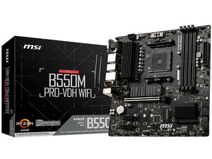 【新品・未開封】MSI B550M PRO-VDH WIFI（国内正規代理店品）