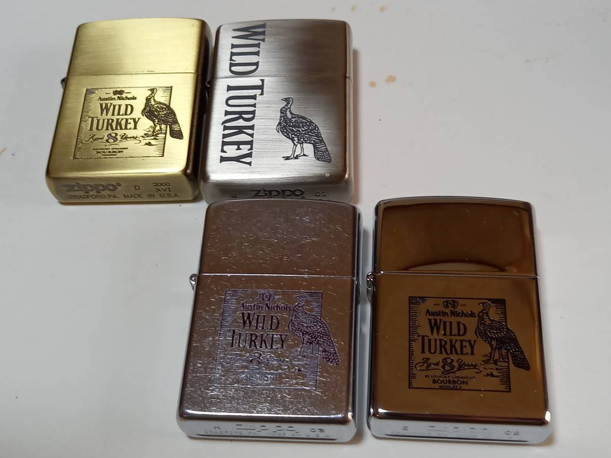 ヤフオク! -「zippo ワイルドターキー」の落札相場・落札価格