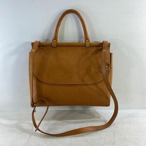 Dakota ダコタ 2way ショルダーバッグ ハンドバッグ 鞄 オールド レトロ 旧タグ genuine leather ジェニュインレザー 本革 状態込み 中古