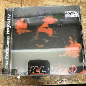 シ● ROCK,POPS DRILL 187 - THE FACELESS MAJORITY アルバム,INDIE CD 中古品