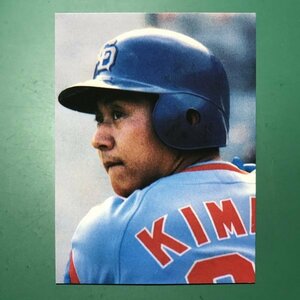 1979年　カルビー　プロ野球カード　79年　中日　木俣　　　　　【管理C03】