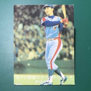1976年　カルビー　プロ野球カード　76年　1385番　中日　島谷　　　　　【管理C03】