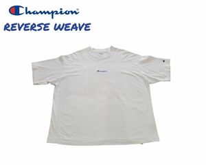 Champion REVERSE WEAVE ロゴ 半袖 TAKEO KIKUCHIコラボTシャツ ホワイト 